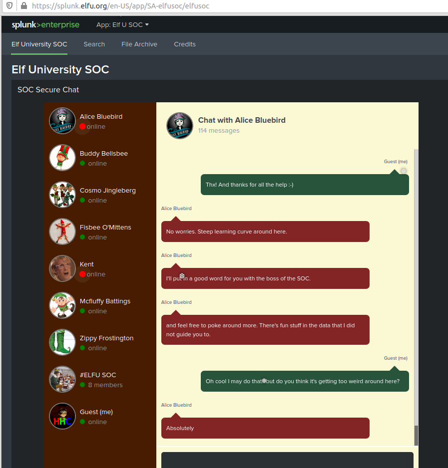 Splunk Chat